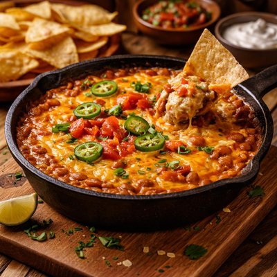 Image of Hot Cheddar Bean Dip