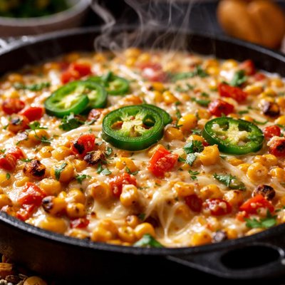 Image of Hot Chile Cheese Corn Dip