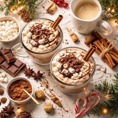 Image of Hot Chocolate Eggnog