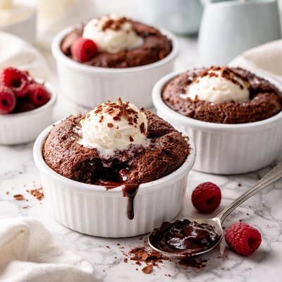 Image of Hot Chocolate Puddings