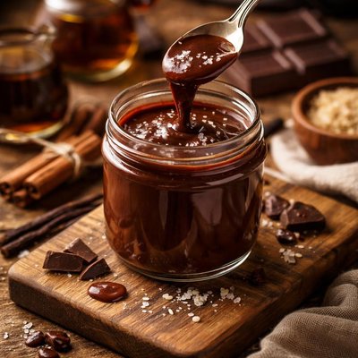 Image of Hot Chocolate Rum Sauce