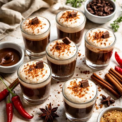 Image of Hot Chocolatier Shots with Spicy Foam