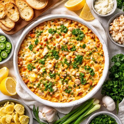 Image of Hot Crab Artichoke and Jalapeno Spread