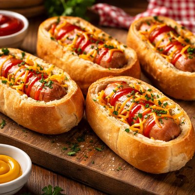 Image of Hot Dog Boats 3 Ingredients Fun for Kids to Make