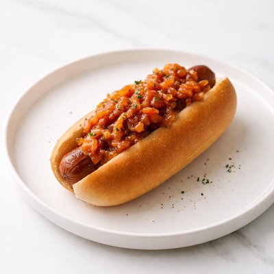 Image of Hot Dog Onion Sauce