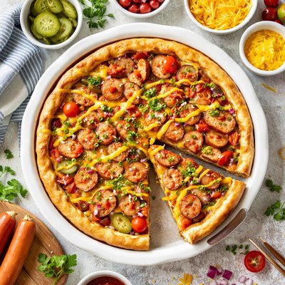 Image of Hot Dog Pie