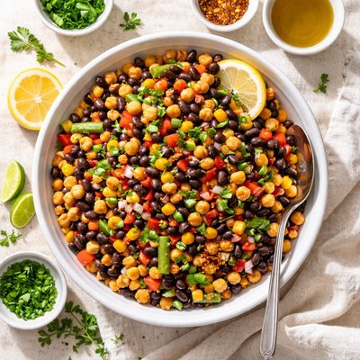 Image of Hot Five Bean Salad