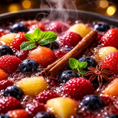 Image of Hot Fruit Compote