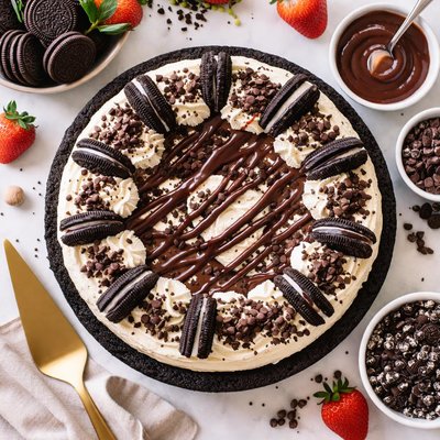 Image of Hot Fudge Oreo Gourmet Cheesecake