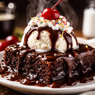 Image of Hot Fudge Sundae Cake