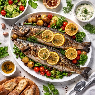 Image of Hot Grilled Trout
