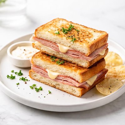 Image of Hot Ham N Cheese Sandwiches