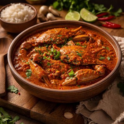 Image of Hot Hot Crab Curry