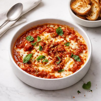 Image of Hot Italian Tomato and Cream Cheese Dip