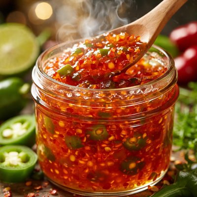 Image of Hot Jalapeno Pepper Jelly