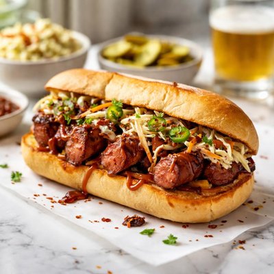 Image of Hot Link Sausage Sandwich