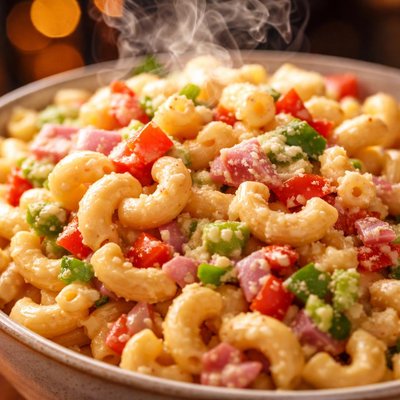 Image of Hot Macaroni Salad