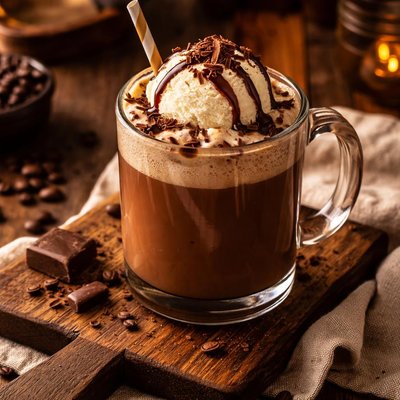 Image of Hot Mocha Float