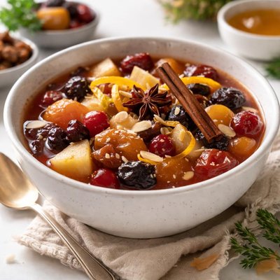 Image of Hot Norwegian Fruit Soup