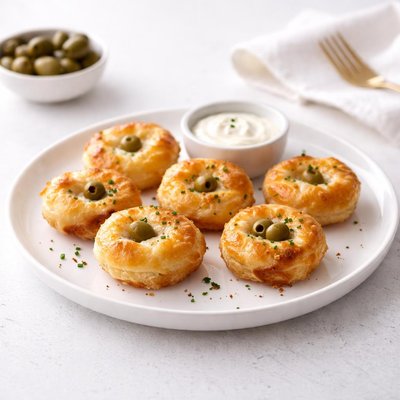 Image of Hot Olive Cheese Puffs