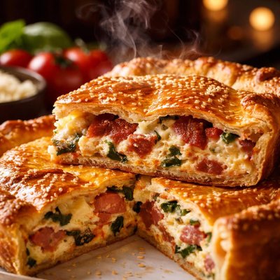 Image of Hot or Sweet Italian Easter Pie