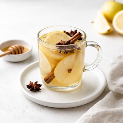 Image of Hot Pear Lemonade