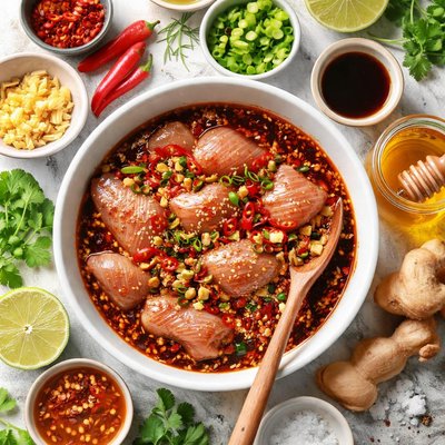 Image of Hot Pepper Chicken Marinade