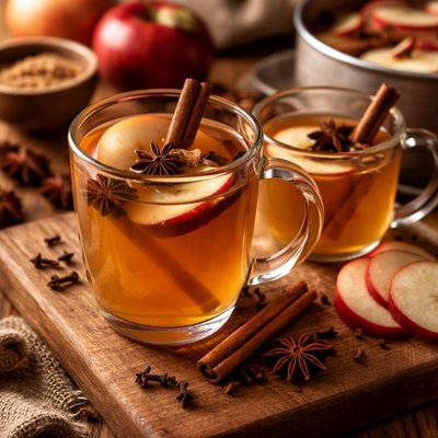 Image of Hot Perked Apple Cider