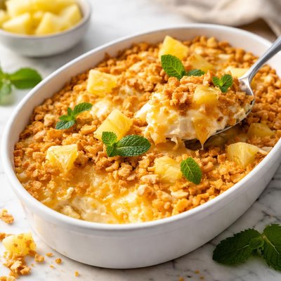Image of Hot Pineapple Casserole