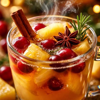 Image of Hot Pineapple Cranberry Sip