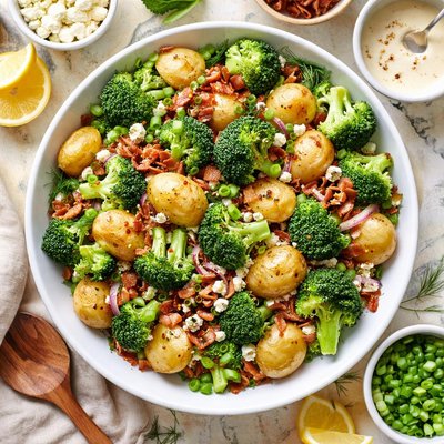 Image of Hot Potato and Broccoli Salad
