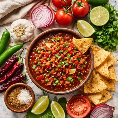 Image of Hot Red Sauce Salsa Ranchero