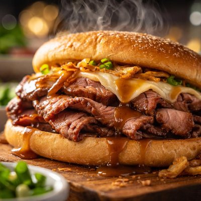 Image of Hot Roast Beef Sandwiches