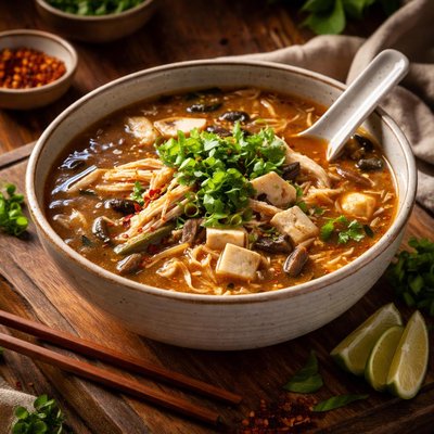 Image of Hot Sour Chicken Soup