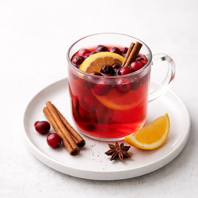 Image of Hot Spiced Cranberry Cider