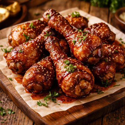 Image of Hot Sticky Chicken Drumsticks