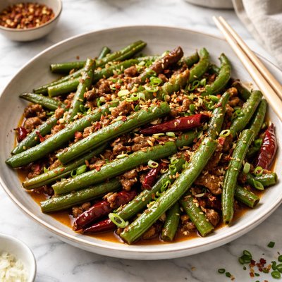 Image of Hot Szechuan Green Beans
