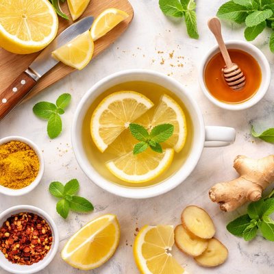 Image of Hot Water with Lemon