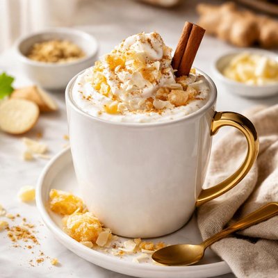 Image of Hot White Chocolate with Ginger