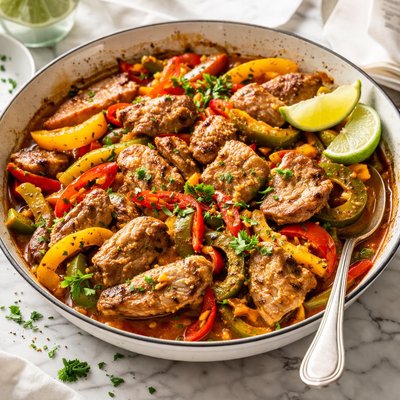 Image of Hotsy Totsy Pork N Peppers