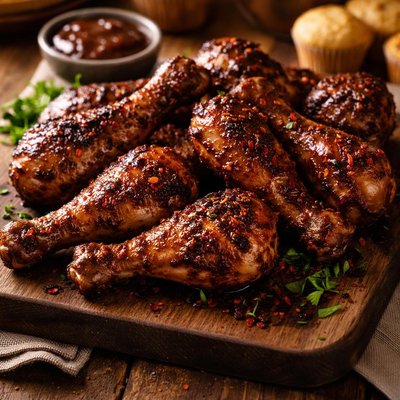 Image of Hotter Dan Heck Bbq Chicken Legs