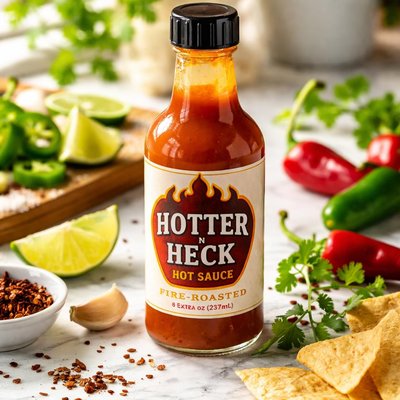 Image of Hotter N Heck Hot Sauce