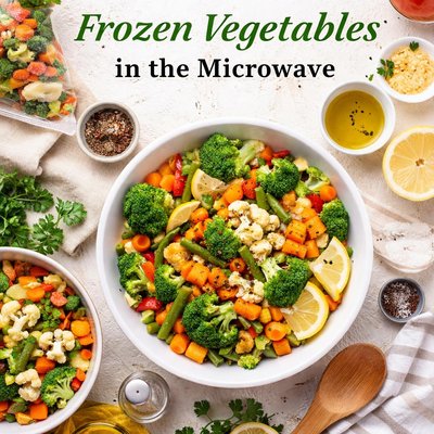 Image of How to Cook Frozen Vegetables in the Microwave