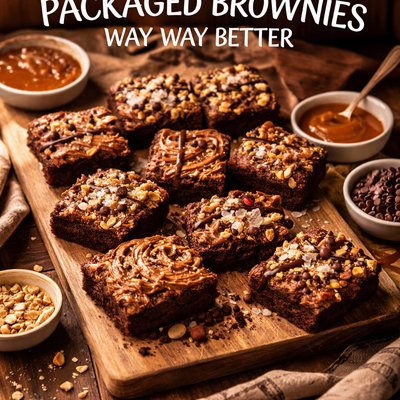 Image of How to Get Your Packaged Brownies Way Way Better