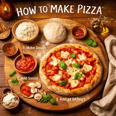 Image of How to Make Pizza