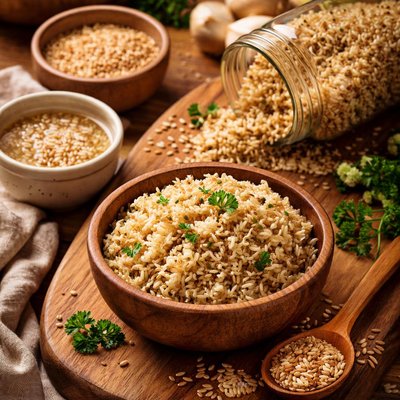 How to Sprout Brown Rice Recipe