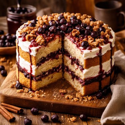 Image of Huckleberry Pie Cake