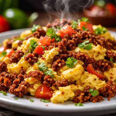 Image of Huevos Chorizo Scramble Chorizo Eggs