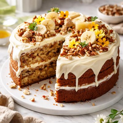 Image of Hummingbird Cake with Cream Cheese Icing