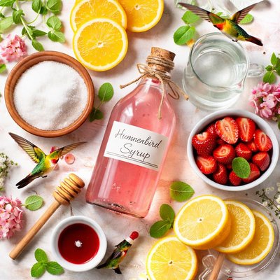 Image of Hummingbird Syrup for Feeders